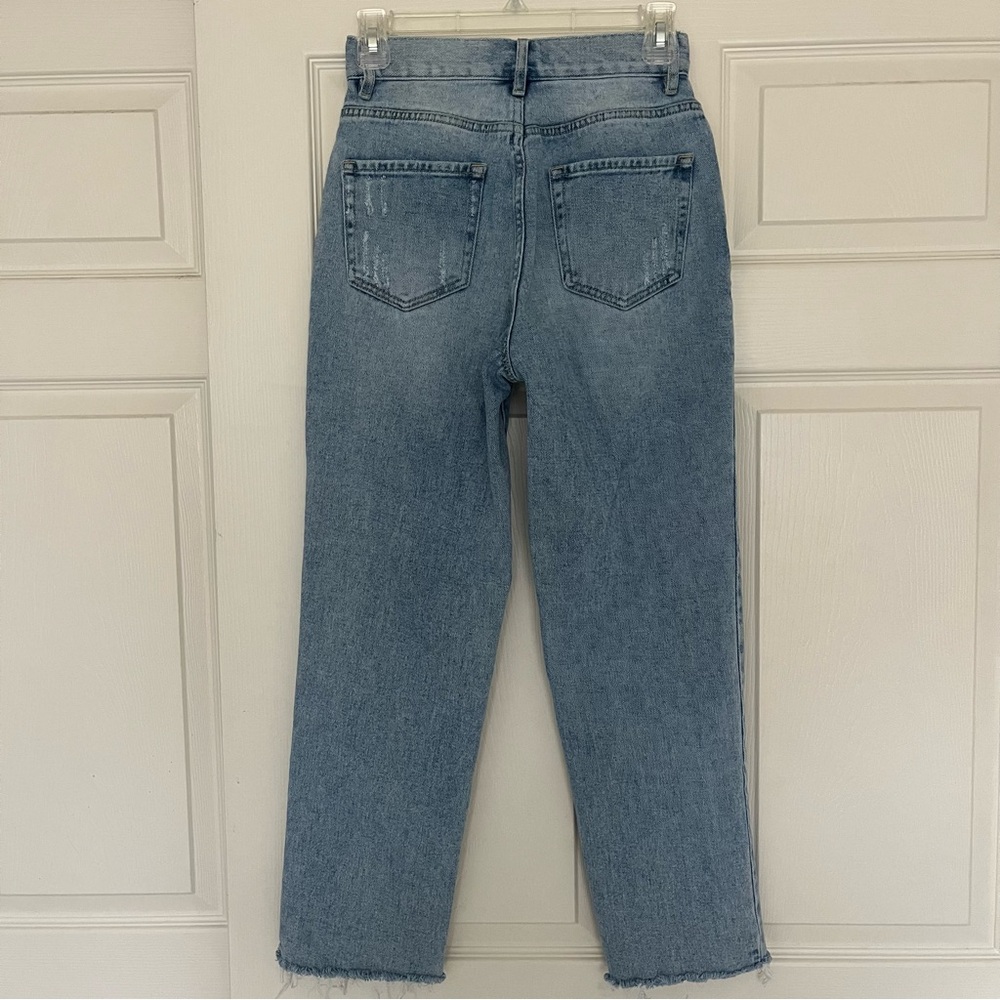 Pacsun High Rise Straight Ripped Jeans - Picture 2 of 15